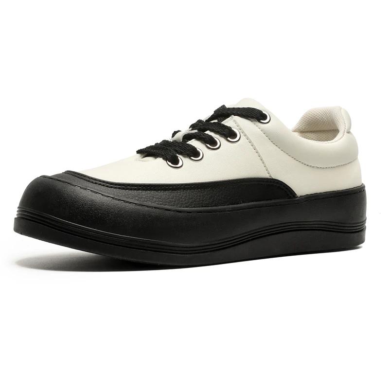 Fashion Men's New Fashion Trend Low White Shoes Sneakers Men Shoes 2025 Spring and Summer Canvas Breathable Casual Board Male Shoes