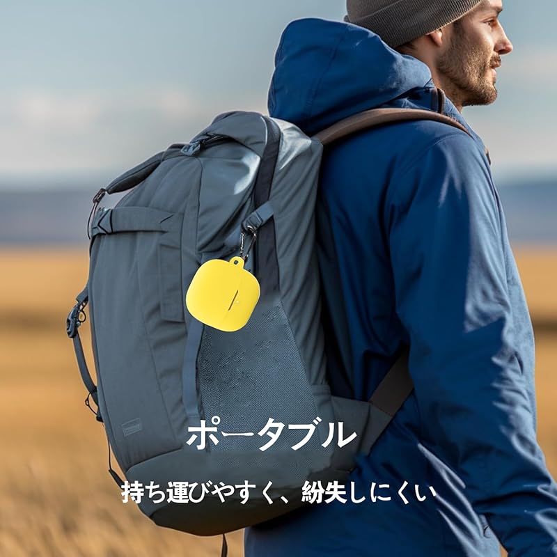 For Xiaomi Buds 5 case Cover [HNWEIWEI] for silicon storage case convenience With carabiner trip lightweight protective cover Scratch prevention