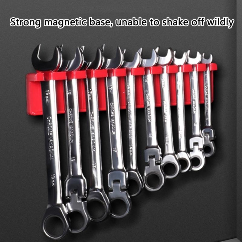 Magnetic Modular Wrench Organizers for Tool Drawer Storage for Professional Mechanics Organize Wrench Holder Tool Box
