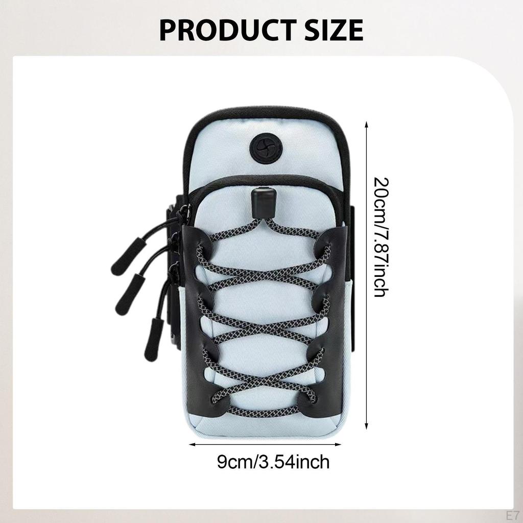 Arm Bag Band Sleeve Phone Holder Running Armband for Camping Adults Outdoor