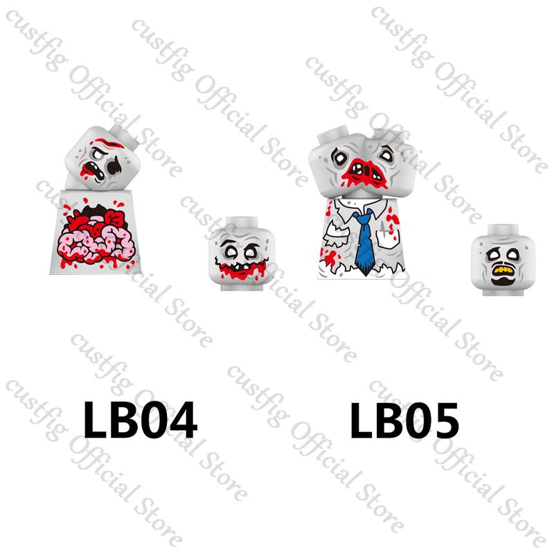 

Хоррор Хэллоуин Военный Ходячие мертвецы Солдат Фигурки Экшн Конструктор Армия Пехота Шлем Оружие Кирпичики Детская Игрушка Подарок