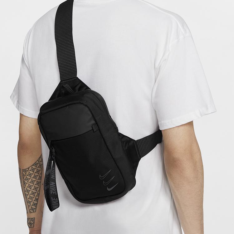 Nike Fashion Casual Polyester Chest Bag Waist Bag Unisex Bags Black BA6144-011