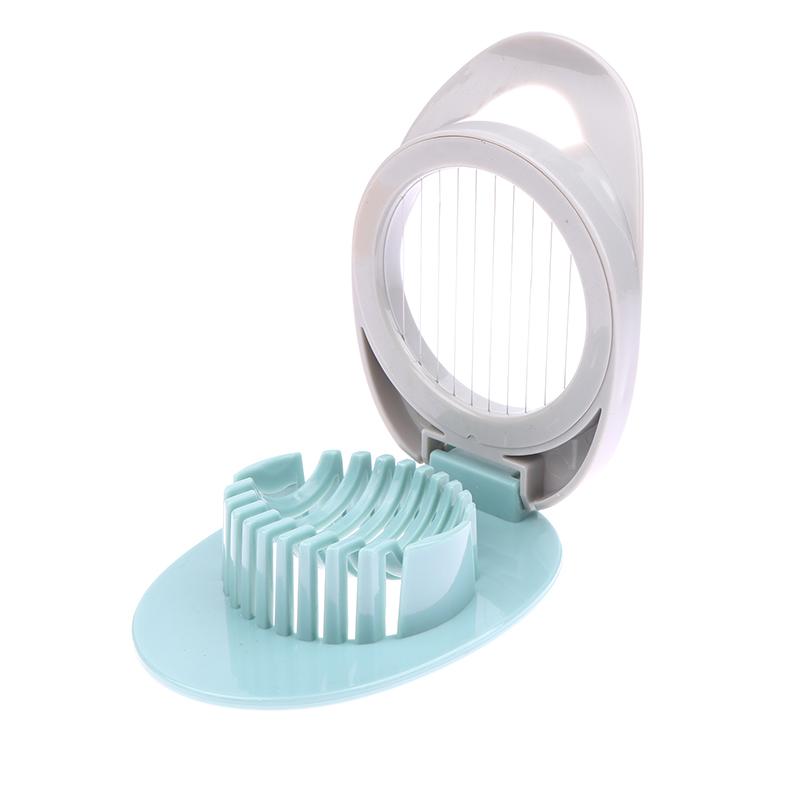 1Pc Multipurpose Stainless Steel Wire Egg Slicer For Hard Boiled Eggs Metal Egg Cutter Fruit Garnish Slicer Kitchen Gadgets