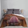 The Smile Collection-Cow Pulling Tongues Blanket Fashion Custom Smile Cow Lick Big Nose Nose Colourful
