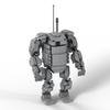 Gobricks MOC Golem Hardsuit Mk2 Robot Mechanical Model Building Block Set Educational Toys For Kids Birthday Collect Gif