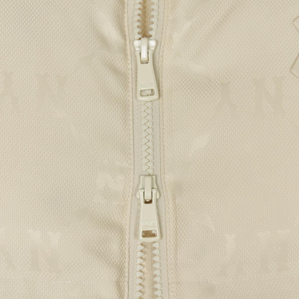 New MLB New York Yankees Down Jacket Unisex Dark Cream 3ADJM1246-50CRD