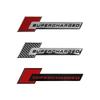 1/2pcs 3D Aluminum For sq SUPERCHARGED Badge Logo Car Body Rear Trunk Decoration Emblem Sticker Auto Modification Accessories