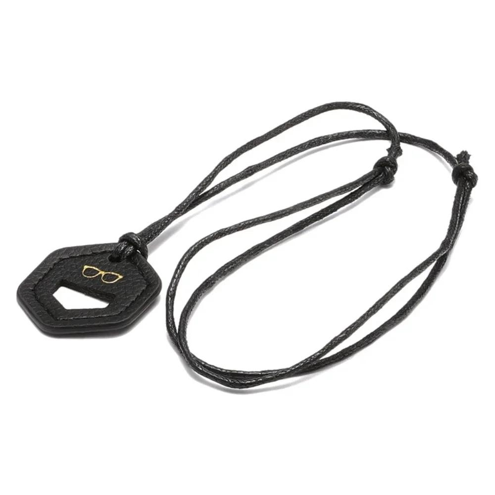 

3 Styles Anti Fall Eyewear Protector Portable Creative Eyewear Accessories Glasses Clip Leather Women Glasses Chain