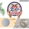 2D Flat Aluminum Wall Hanging with A U.S. Independence Day Theme. Available in Various Sizes. Suitable for Living Rooms, Cafes, Front Doors, Porches