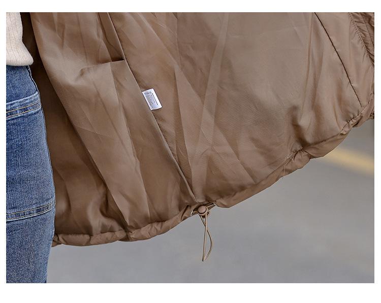 2024 Korean Style Winter Down Jacket: Cold-Proof, Fashionable, Loose-Fit, Thick Cotton-Padded Coat