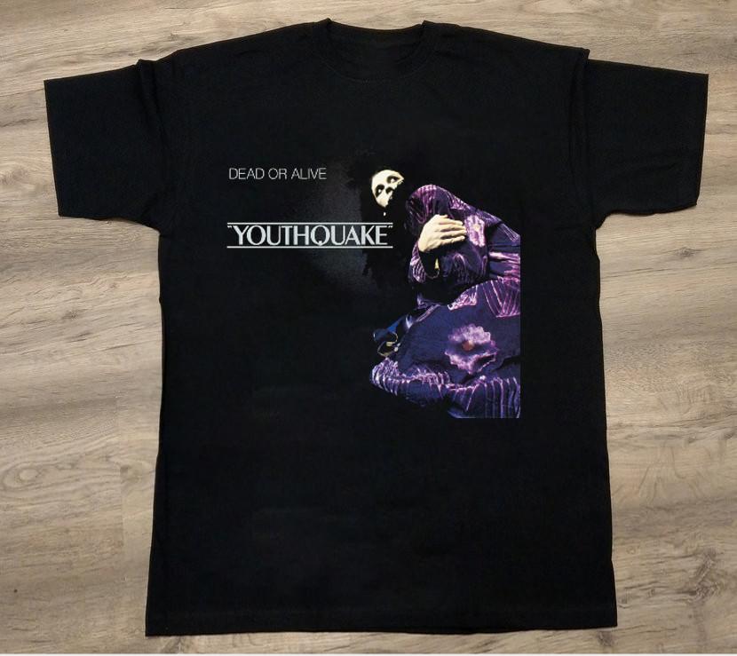 Футболка унисекс Dead or Alive Черная Хлопок Все размеры S-5XL DM117 XXL