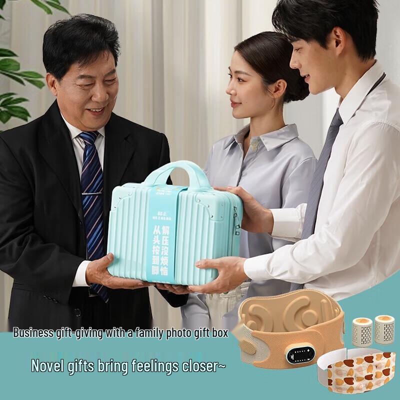 Hezheng Smart Waist Massager & Moxibustion Gift Set