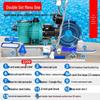 Beirong Automatic Pool Cleaner with 3HP Self-Priming Pump