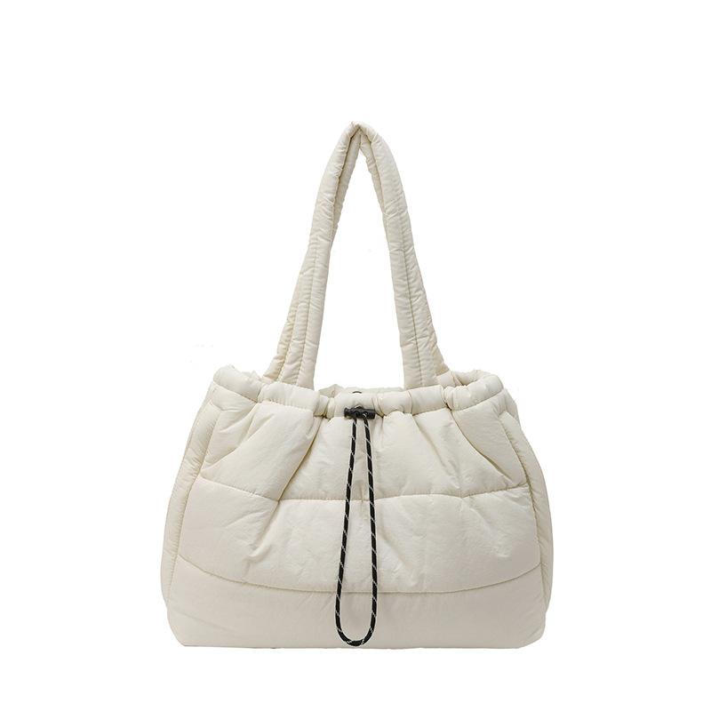 

Новая женская сумка, пуховая сумка, хлопковая стеганая сумка большой вместимости 51*30*12 белый