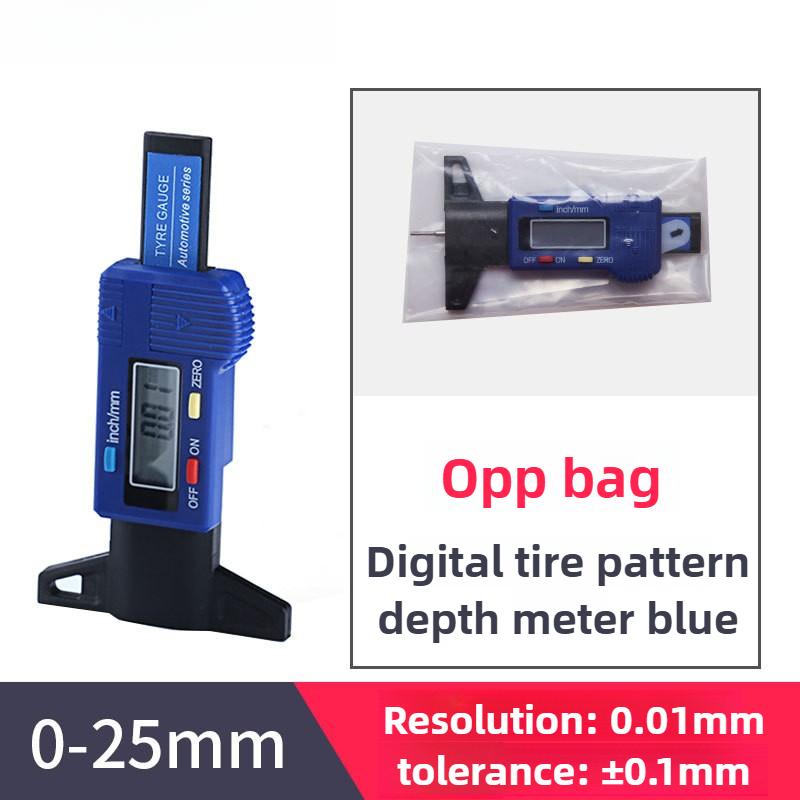 

Глубиномер износа шин Рисунок протектора 0-25 мм Штангенциркуль Электронный измеритель