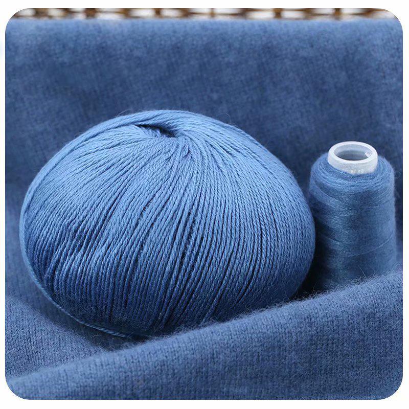 Cashmere Yarn Plush Mohair Knitting Thread Soft Baby Cotton Yarn For Cardigan Scarf Shawl Sweater Crochet DIY Handmade Yarn