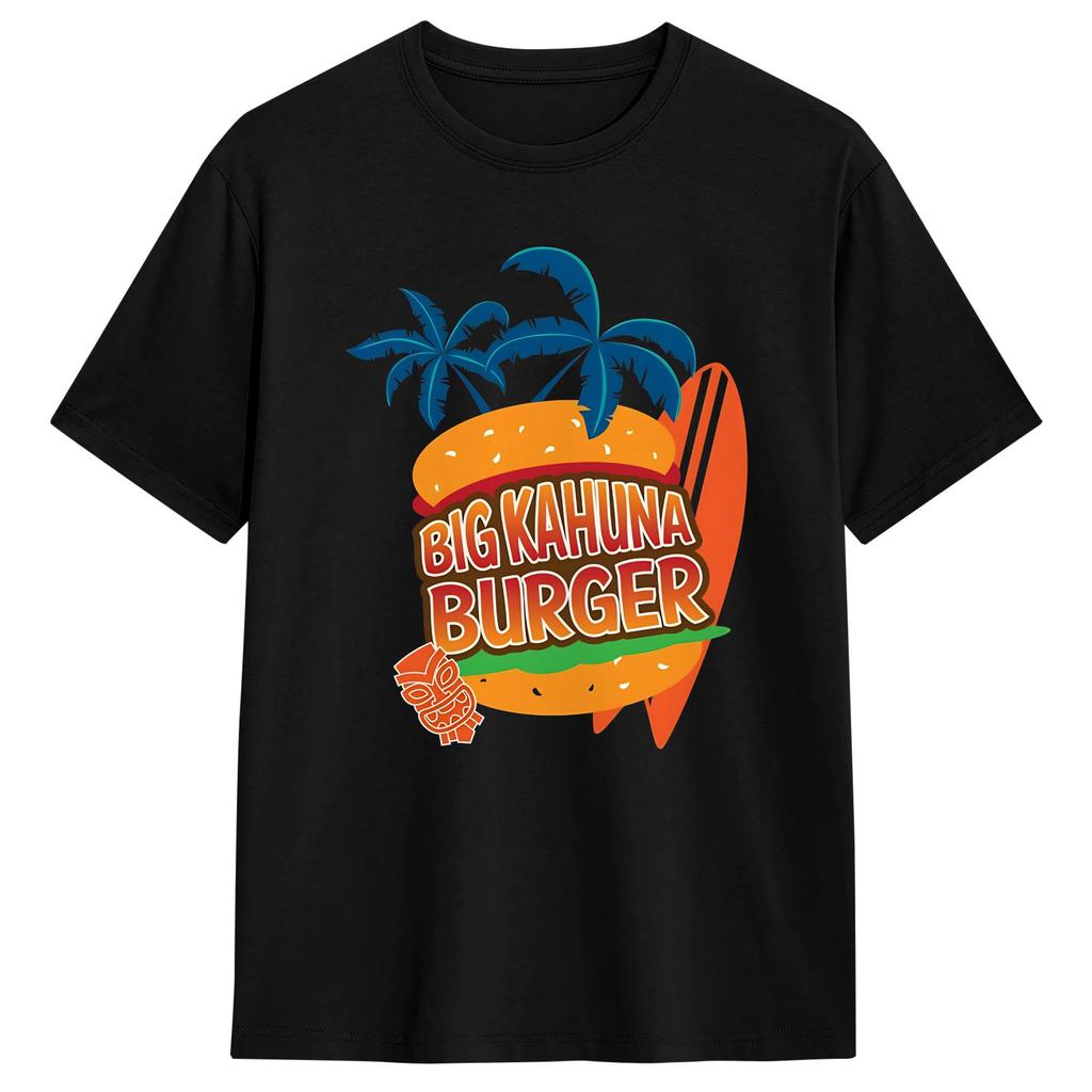 Maglietta Divertente The Big Kahuna Burger Unisex Cotone Manica Corta Girocollo Top Estivi Camicie