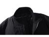 Men's American Style Cotton Flight Jacket: Thickened Autumn/Winter Warm Stand Collar Baseball Outerwear