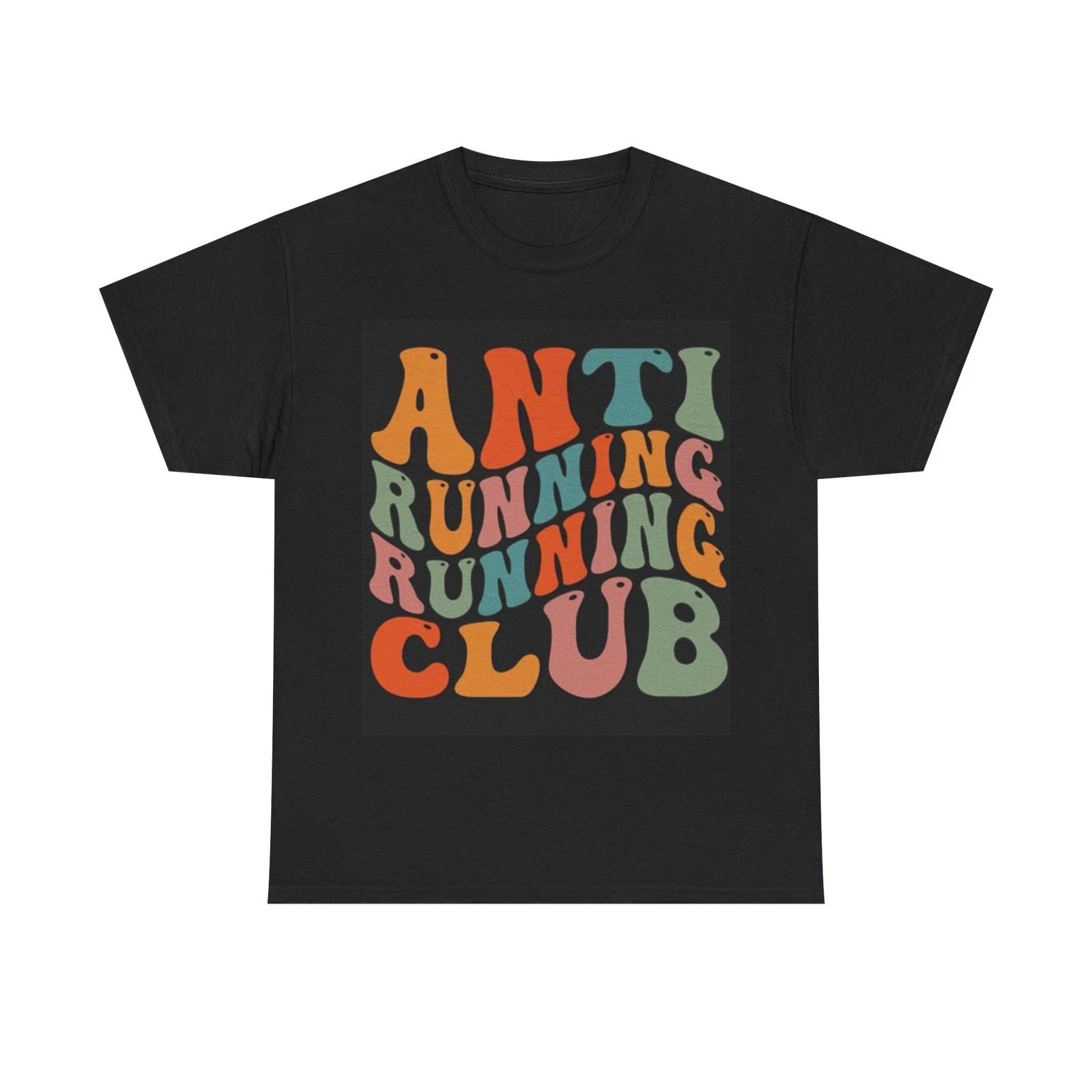 Men s and Women s T-shirts Anti Running Club M