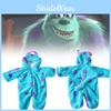 Baby Monsters Onesie Universitet Sullivan Cosplay Kostyme Glidelås Antrekk Halloween