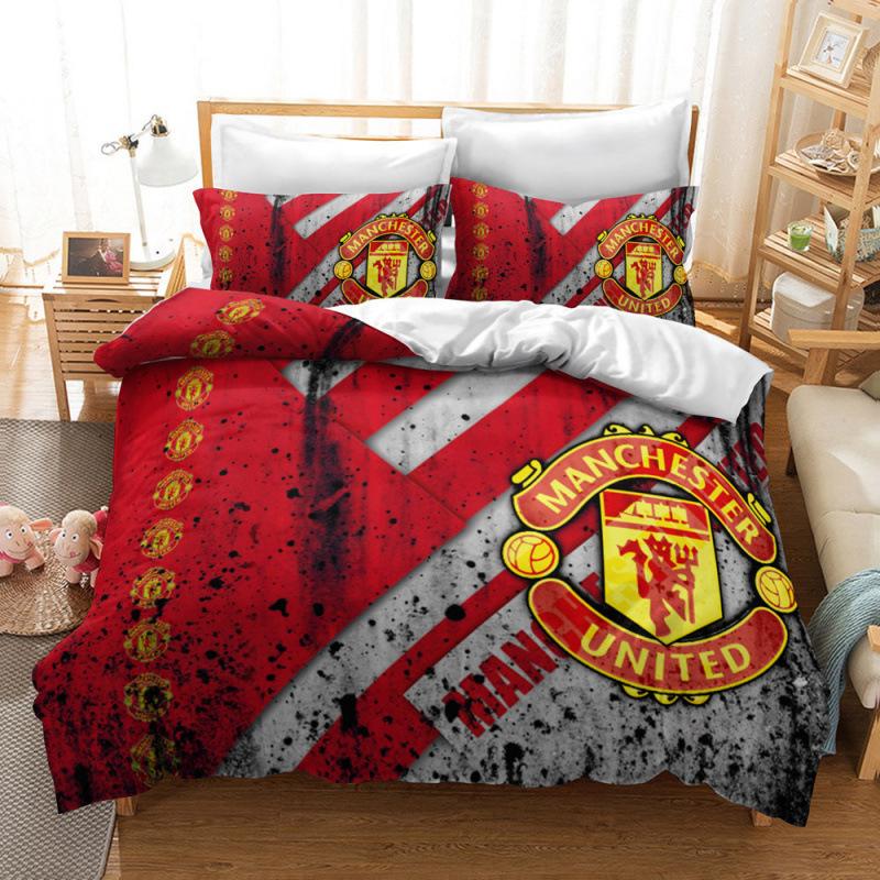 Team Logo Series Bedding Three-piece Home Textile Set