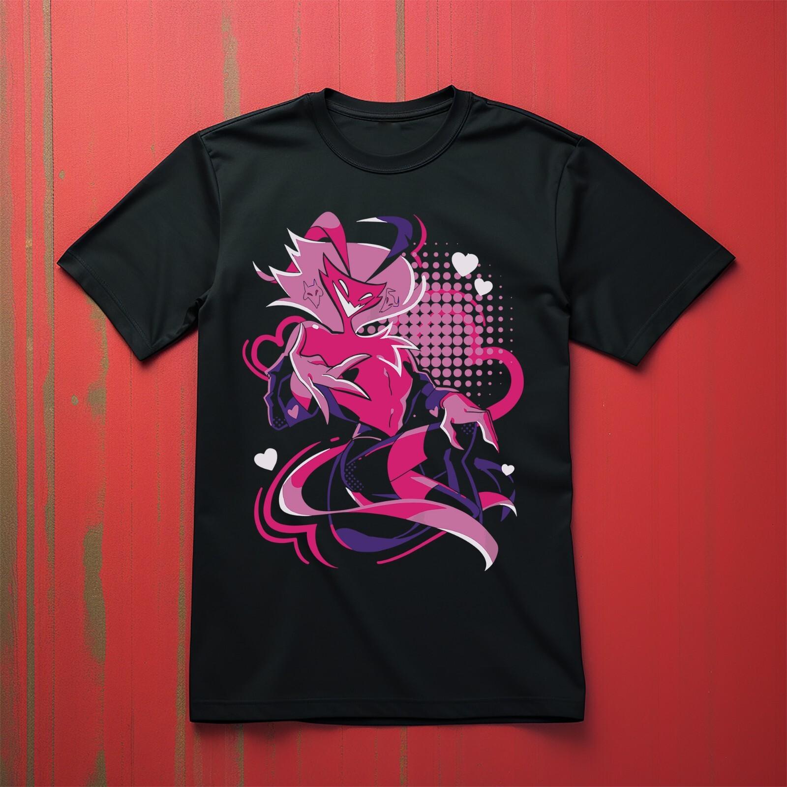 Ozzie Cute HearT Shirt Mens Womens Tees Top adult anime tv show T-Shirt Mens Womens Tees Top Animated Hotel Musical Top 2XL