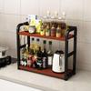 Estantería de Almacenamiento Multicapa para Cocina para Especias, Condimentos, Utensilios de Cocina y Aceites Embotellados.