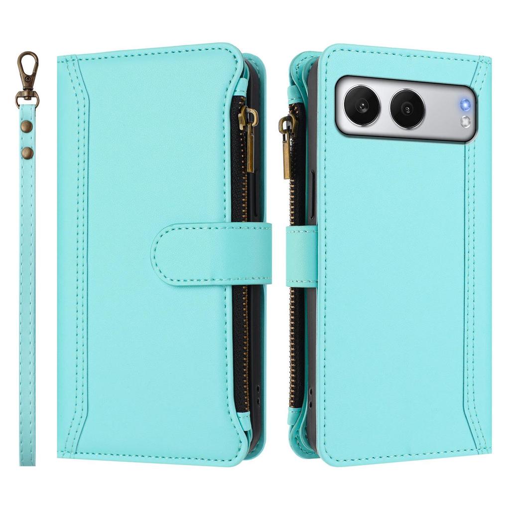 High-End Zipper Card Insert Phone Case for Oneplus Nord 4 5G Overseas Version