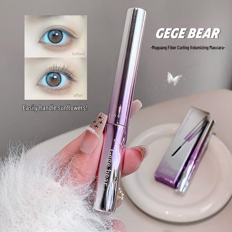 Gege Bear Eye Fiber Curl Thickening Mascara: Natural, Long-Lasting Curl for Slender, Defined Lashes