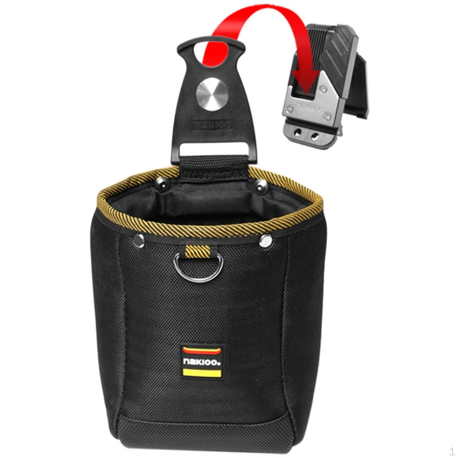 Quick Release Tool Pouch Portable Electrician Detachable Work Accessories for