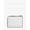 Michael Kors Cooper Folio Wallet   Mk Signature 36f2lcof3b3535 Bright White