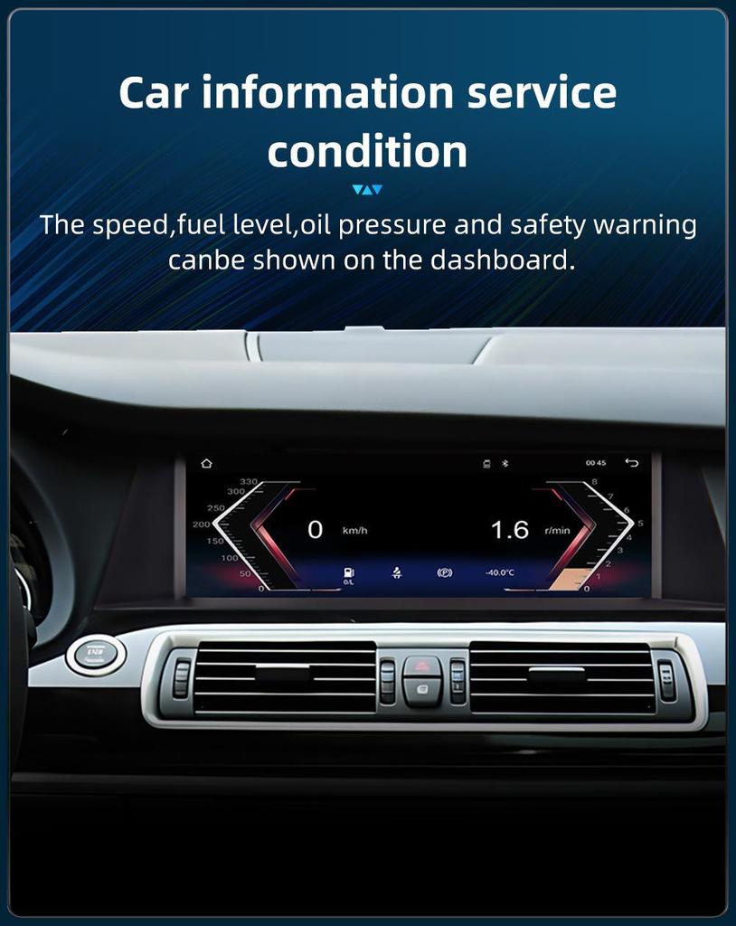 Wireless CarPlay GPS Navigator for BMW X5 GT F07
