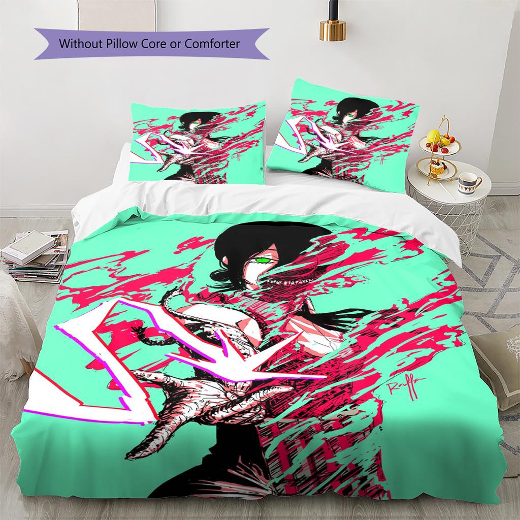 Set Copripiumino Trapuntato con Fantasia Cartone Animato Federa Decorazione per la Casa Regalo di Compleanno (1 * copripiumino + 2 * federa, senza nucleo)