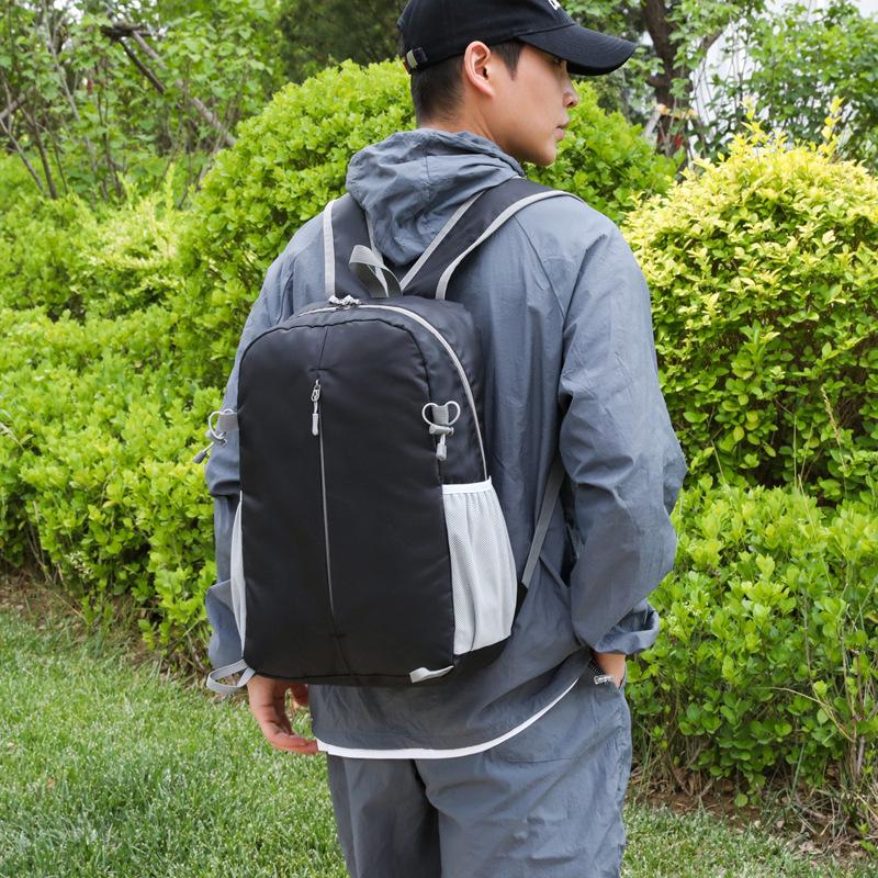New outdoor folding bag lightweight large capacity waterproof hiking backpack travel mountaineering bag