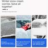 Car Windshield Snow Sun Shade Waterproof Protector Snow Cover Dual-purpose Winter Windscreen Front and Summer Sunshade Shil R5K7