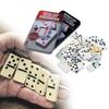 Double Colour Six Dot Dominoes Game Set Kids Educational Toys Gift Interaction