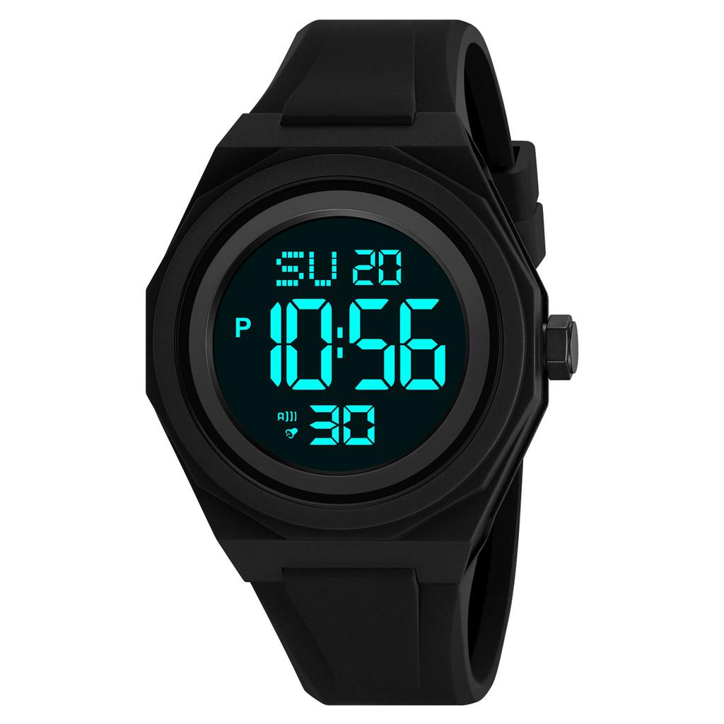 Multifunctional sports electronic watch male 50-meter waterproof student party electronic watch manufacturer