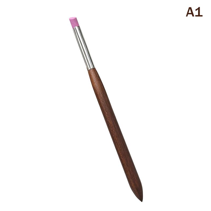 Effortless Nail Care with Quartz Grinding Pen Efficient Cuticle Remover Tool for Home Manicure
