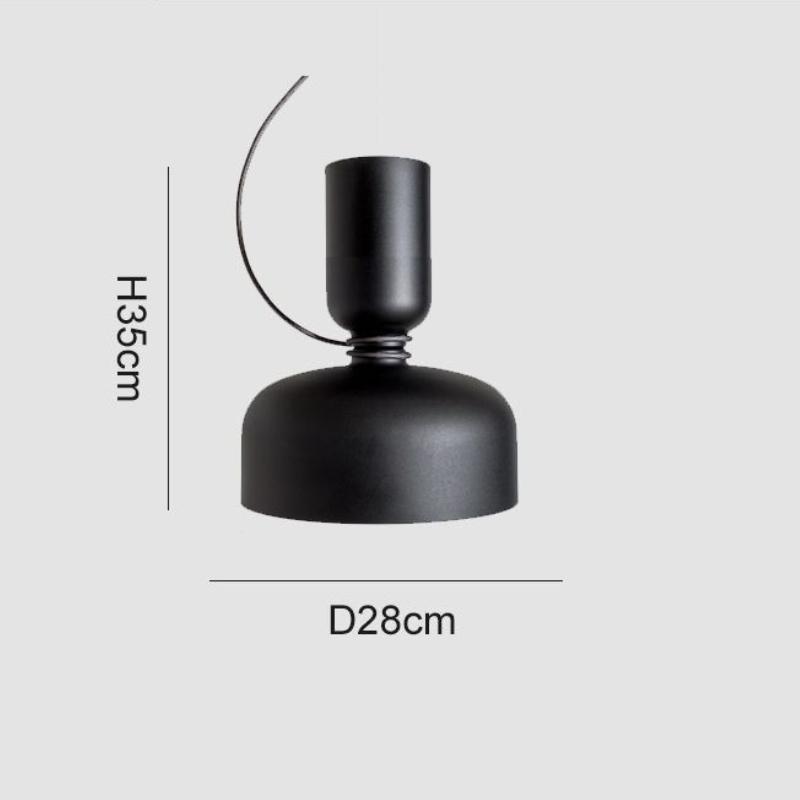 Nordic Creative Art Pendant Light Restaurant Bedroom Chandelier Forged Iron Lampshade Modern Design Decorative Lighting Fixtures