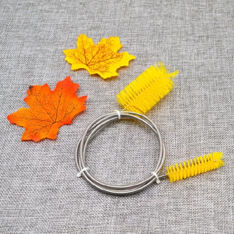 Aquarium Filter Brush Hose Clean Brushes Stainless Steel Flexible Cleaner Brush