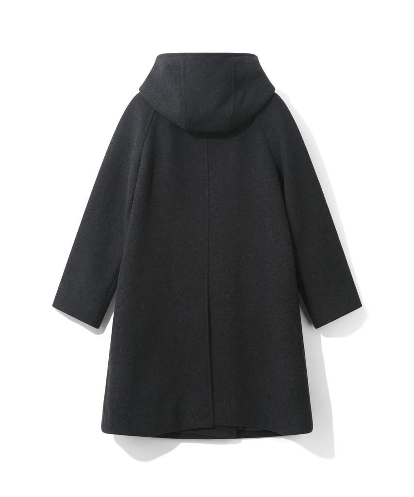 CGP (Women) Double-Button Long Coat - Dark Grey