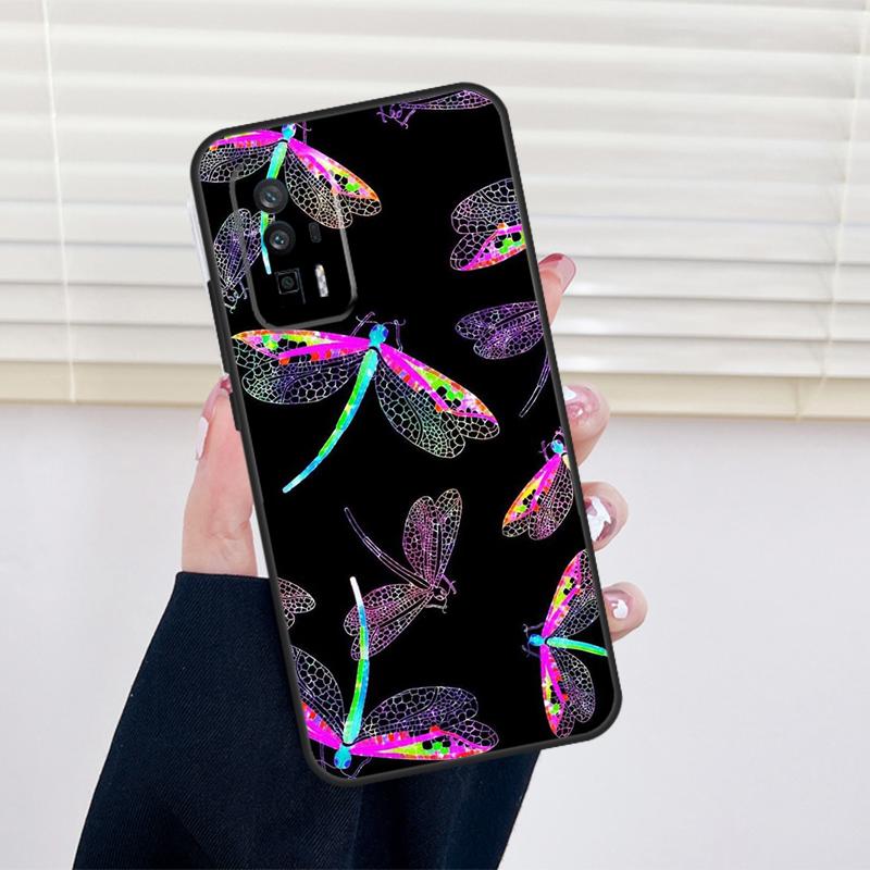 Dragonfly Cover For Xiaomi 15 14 13 Ultra 11T 12T 13T 14T Pro POCO X7 Pro X3 X5 X6 M6 F5 F6 Pro Case