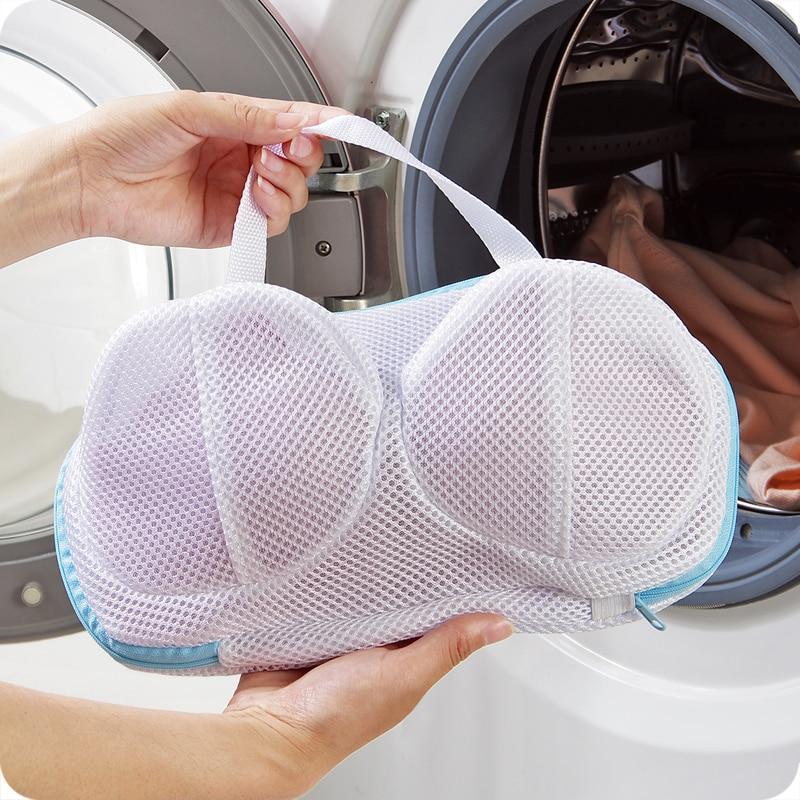 1PC Mesh Bra Washing Bag Laundry Bag Protection Underwear Pouch Organizer Classified Cleaning Cloths Cleaning Bags