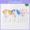 Baby Cotton Short Sleeve Romper With Bonefree Shoulder Closure For Newborns Summer Wear