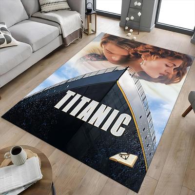 Love Titanic Carpet For Playroom Bedroom Living Room Sofa Home Decorkids Game Area Rug Nonslip Floor Mat