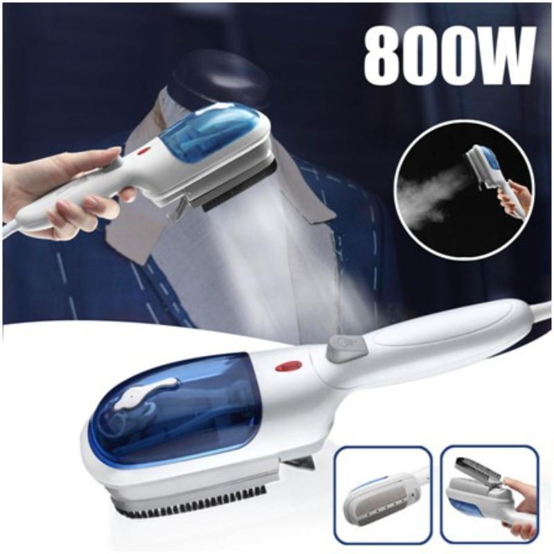 Portable Handheld Garment Fabric Laundry Cloth Wrinkle Brush Steamer Electric Steam Iron Steamer Eliminate Wrinkles 800W