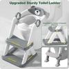 Children's Adjustable Toilet Seat with Stairs for Boys and Girls