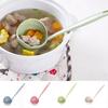 Cuchara sopera, cucharón de silicona, cucharas con mango largo, colador casero, utensilios de cocina, cuchara, vajilla caliente