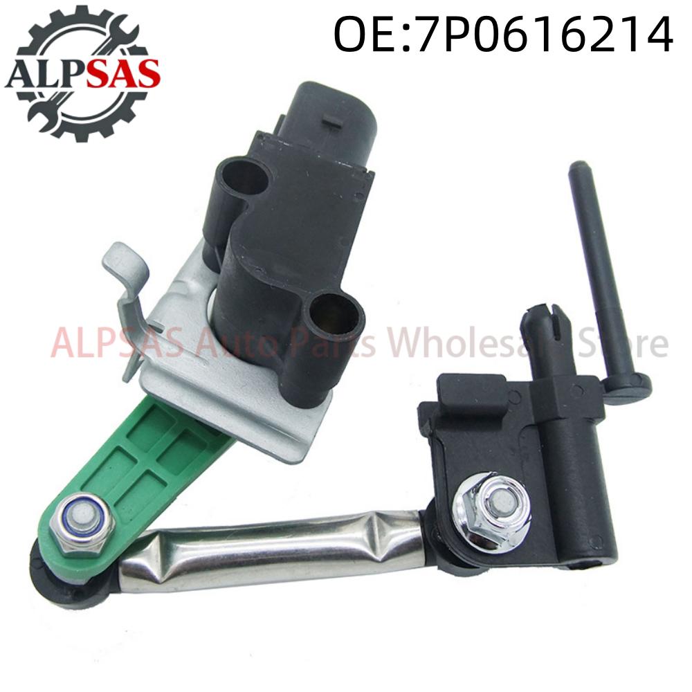 7P0616214 7P0616213 Car Front Left/Right Height Level Sensor For VW Touareg V6 V8 2011-2018 FL FR Car Accessories