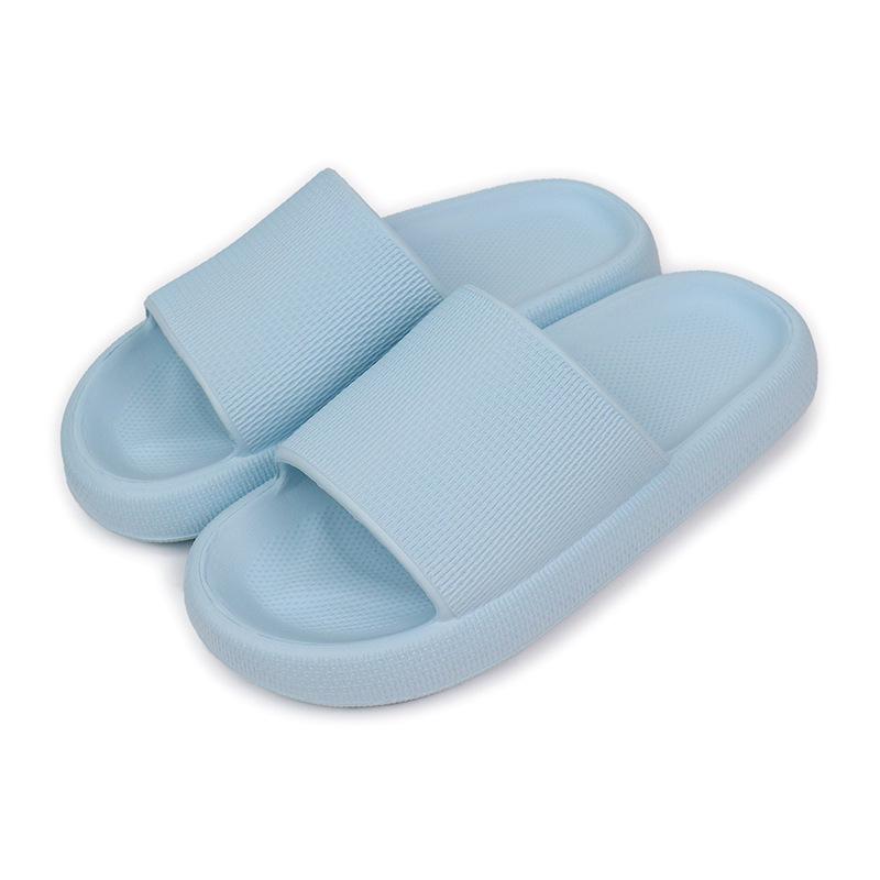 Fashion GOOHOJIO 2024 Men Fashion Summer Slides Thick Sole EVA Slippers Non Slip Ladies Male Shoes Comfort Suitable Outdoor and Indoor